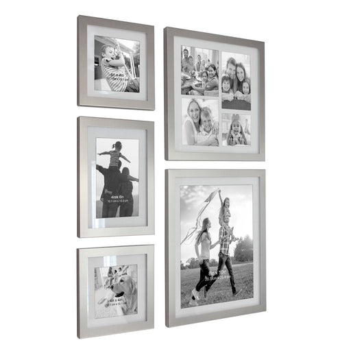 Better Homes & Gardens 5 Piece Metal Gallery Wall Picture Frames