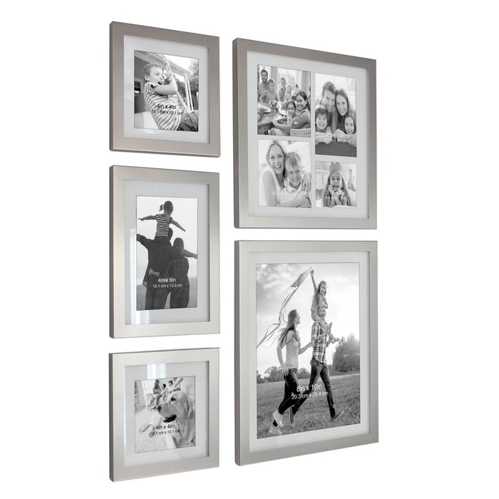 Better Homes & Gardens 5 Piece Metal Gallery Wall Picture Frames