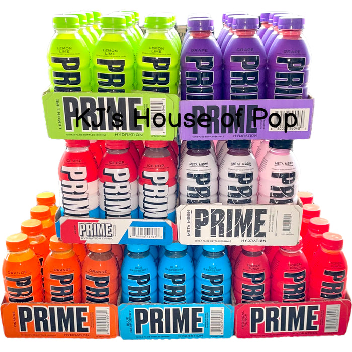 Prime Hydration Drink 12 Pack 16.9Oz Bottle Logan Paul X KSI Prime 12 Pack Drink