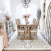 My Texas House Dahlia, Transitional, Medallion, Woven Area Rug, 5'2" X 7'6"