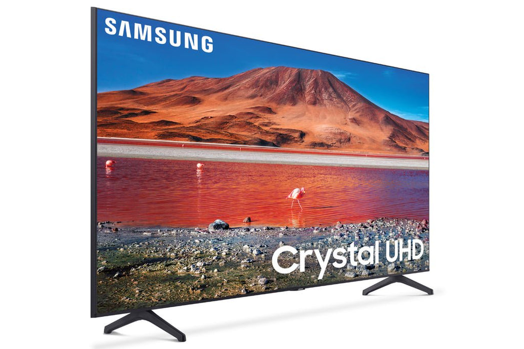 SAMSUNG 60" Class 4K Crystal UHD (2160P) LED Smart TV with HDR UN60TU7000