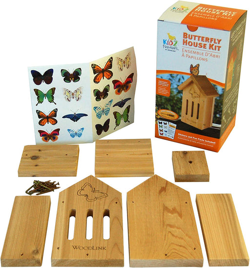 Club Pack of 6 Woodlink Butterfly House DIY Craft Kits