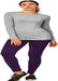 Leggings - Women'S Fleece Lined Solid Color High Waist Full Length Winter Leggings