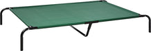 Cooling Elevated Dog Bed with Metal Frame, Large, 51 X 31 X 8 Inches, Grey
