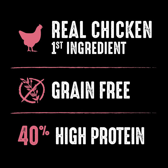 CRAVE Grain Free Indoor Adult High Protein Natural Dry Cat Food with Protein from Chicken & Salmon, 10 Lb. Bag