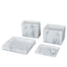 Better Homes & Gardens Faux Marble 4 Piece Vanity Organizer Set with Magnetic Side, White