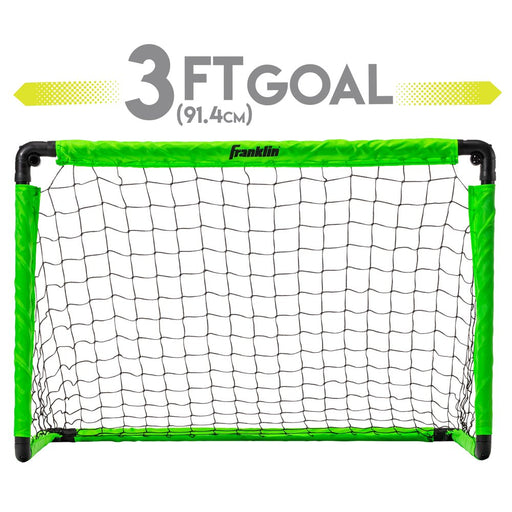 Kids Mini Soccer Goal Set - Includes Goal, Ball + Pump