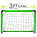 Kids Mini Soccer Goal Set - Includes Goal, Ball + Pump