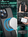Magnetic Case for Iphone 14 Pro Max Case [Mil-Grade Drop Tested & Compatible with Magsafe] Translucent Matte Back with Aluminum Alloy Keys, Anti-Fingerprint Anti-Scratch 6.7 Inch, Black