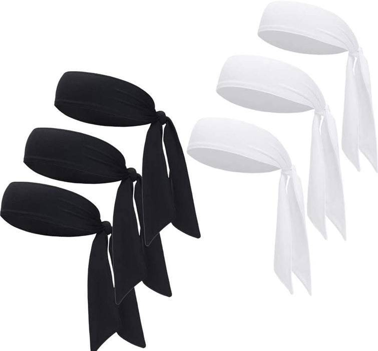 Sports Headband - Head Tie Tennis Tie Hairband - Sweatbands Headbands Wristbands Head Wrap - Ideal for Working Out,Tennis