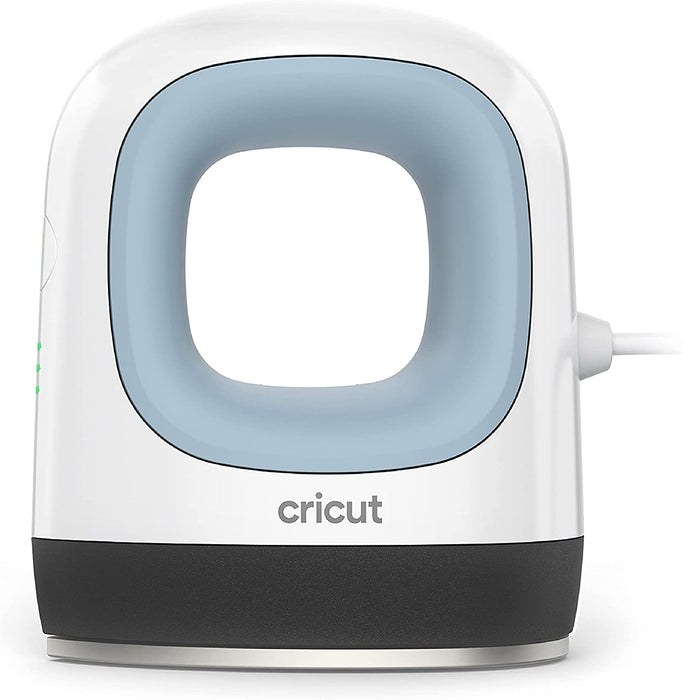 Cricut Easypress Mini Heat Press for Pressing Small Objects like Shoes, Stuffed Animals, Hats & More, 3 Heat Settings & Precision Tip, Ceramic-Coated Heat Plate, Compact & Lightweight, Raspberry