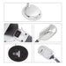 Adjustable Full Spectrum Sunlight Floor Lamp with Bendable Neck in Chrome Color
