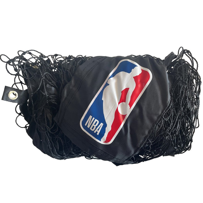 NBA Official 8’X10’ Folding Basketball Backstop Net, All-Weather, Black