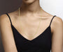 18K Gold over 925 Sterling Silver Italian Sparkle Mirror Link Chain Necklace for Women Teen Girls, Made in Italy