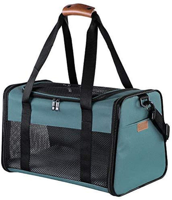 Airline Approved Pet Carriers,Soft Sided Collapsible Pet Travel Carrier for Medium Puppy and Cats, Cats Carrier, Pet Carriers for Small Medium Cats