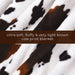 Homesmart Brown Cow Print Throw Blanket Warm and Cozy Coral Fleece Animal Print