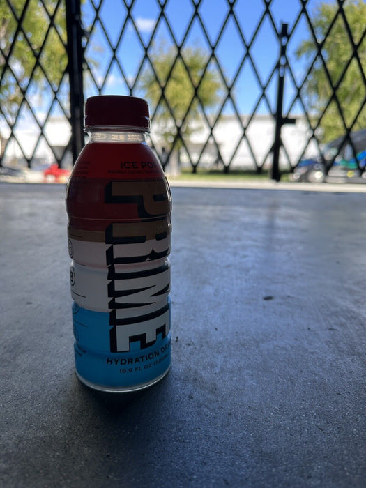 Prime Hydration LABEL ERROR ! RARE LOOK!- Ice Pop Flavor