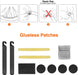 Bicycle Repair Bag & Bicycle Tire Pump, Home Bike Tool Portable Patches Fixes, Inflator, Maintenance for Camping Travel Essentials Tool Bag Bike Repair Tool Kit Safety Emergency All in One Tool
