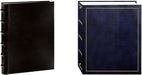 Pioneer Sewn Bonded Leather Bookbound Bi-Directional Photo Album, Holds 300 4X6" Photos, 3 per Page. Color: Black.
