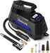 Tire Inflator Portable Air Compressor Air Pump for Car Tires - Car Accessories, 12V DC Auto Tire Pump with Digital Pressure Gauge, 100PSI with Emergency LED Light for Car, Bicycle, Balloons