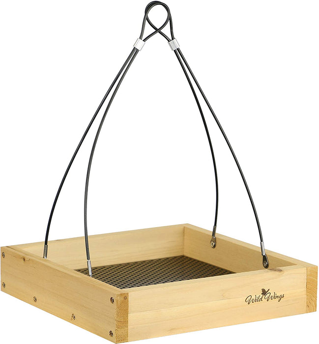 Wild Wings WWCF23 Cedar Tray Bird Feeder