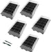 Gardzen 5-Set Garden Propagator Set, Seed Tray Kits with 200-Cell, Seed Starter Tray with Dome and Base 15" X 9" (40-Cell per Tray)