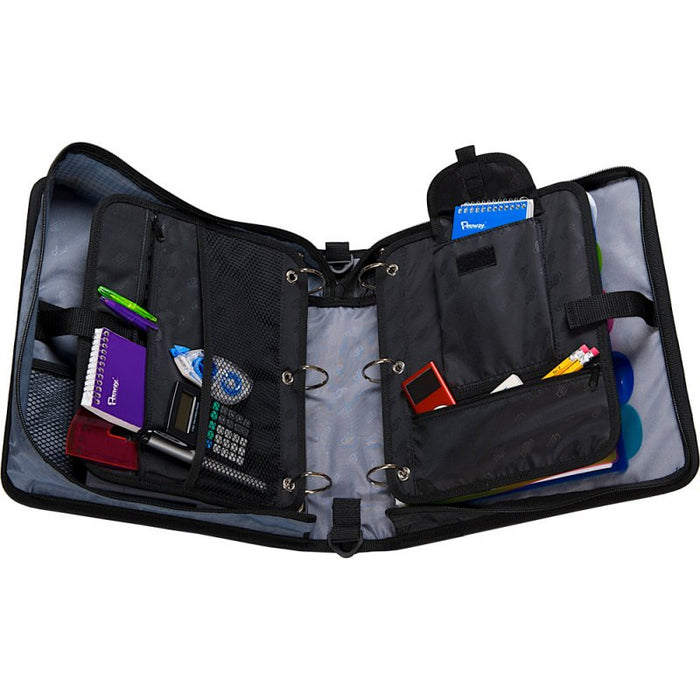 Case It Dual-121-A, Binder 2-In-1 Zipper Binder