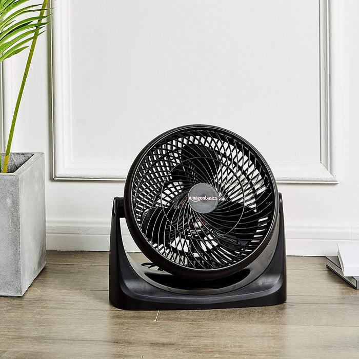 3 Speed Small Room Air Circulator Fan, 11-Inch