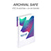 Durable .5" round Ring Binder, White, Customizable, 8 Pack