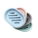 2-Pack Soap Dish with Drain, Soap Holder, Soap Saver, Easy Cleaning, Dry, Stop Mushy Soap (Blue)