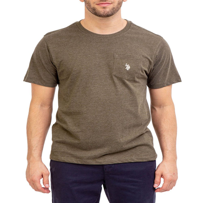 U.S. Polo Assn. Men'S Crew Neck Pocket T-Shirt