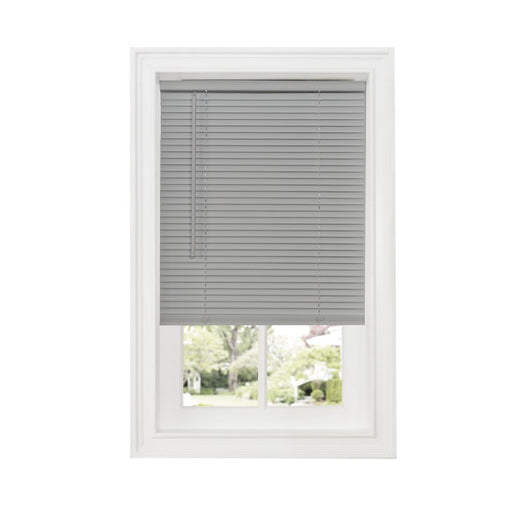 Cordless GII Deluxe Sundown 1" Room Darkening Mini Blind 30X64 - Grey