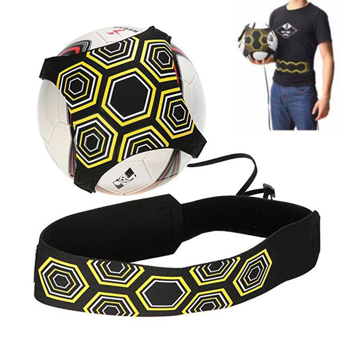 Football Kick Trainer Control Skills Solo Soccer Training Aid Waist Belt Outdoor