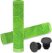 MTB BMX Scooter Grips - Handlebar Bicycle Grips for Flat Straight Bars like BMX, MTB, Scooter; Rubber Non-Slip Grip to Match Any Bike or Scooter