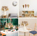 Dried Pampas Grass Decor, 120Pcs Boho Home Wedding Party Decor Dried Flowers Arrangements White & Natural Pampas Grass, Reed, Bunny Tails