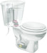 7115 Replacement Toilet Bolt Caps in White