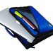 Case It 2" D-Ring Zipper Binder with 13.3" Tablet Pouch, Black, LT-007