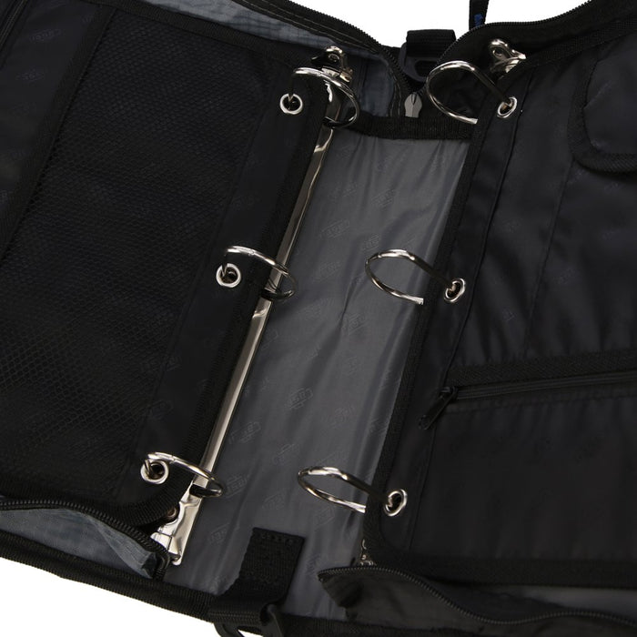 Case It Dual-121-A, Binder 2-In-1 Zipper Binder