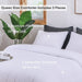 Seersucker Queen Comforter Set (90X90 Inches), 3 Pieces - 100% Soft Washed Microfiber Lightweight Comforter with 2 Pillowcases, All Season down Alternative Comforter Set for Bedding, White