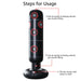Free Standing Punching Bag,  Heavy Duty Target Stand Punch Bags/Excellent Dummy for Boxing/Kick Boxing/Mixed Martial Arts/Mma Training Equipment