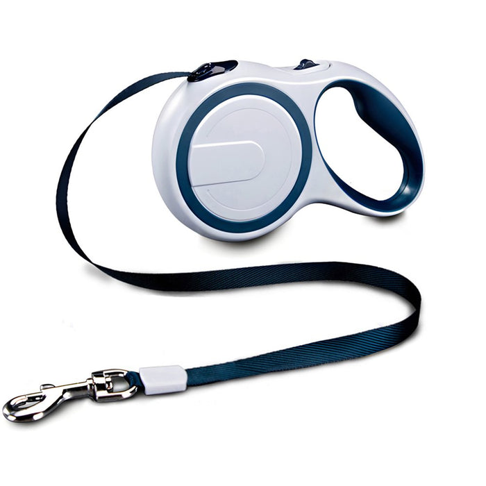 Retractable Dog Leash, 16FT Pet Walking Leash with Anti-Slip Handle for Small Medium Dogs and Cats, Nylon Tape & Tangle-Free