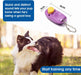 BAAPET 15 Ft 20 Ft 30 Ft 50 Ft 100 Ft Long Dog Training Leash for Dog Training, Play, Camping, or Backyard Lead with Training Clickers for Small, Medium and Large Dogs or Cats (30 Feet, Purple)