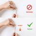 28-Pairs(56 Strips) Large Picture Hanging Strips Heavy Duty, Removable Hook and Loop Tape, Picture Hanger Damage Free, Adhesive Strips for Frame Hanging and Christmas Decorations