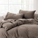 Bedsure Full Size Sheet Sets - Soft 1800 Sheets for Full Size Bed, 4 Pieces Hotel Luxury Brown Sheets Full, Easy Care Polyester Microfiber Cooling Bed Sheet Set