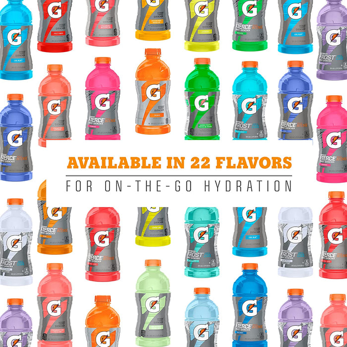 Original Thirst Quencher 3-Flavor Frost Variety Pack, 20 Fl Ounce - Pack of 12
