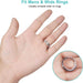 Invisible Ring Size Adjuster for Loose Rings Ring Adjuster Fit Any Rings, Assorted Sizes of Ring Sizer