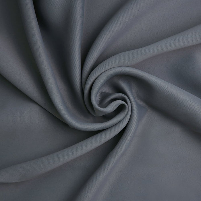Mainstays Blackout Energy Efficient Grommet Single Curtain Panel, 40"X95", Gray