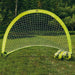 Umbro Soccer Goal Nets, Portable Pop-Up Set with Lime Green Zipper Storage Bag