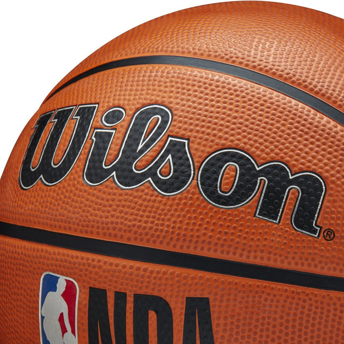 Wilson NBA DRV Pro Outdoor Outdoor Basketball, Brown, 29.5 In.