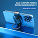 Metal Phone Clamp for Magnetic Car Mount Metal Phone Clip Work for All Magnet Car Holder [Clamp and Remove at Anytime] Phone Magnetic Plate Compatible with the Smartphones from 4.7 - 7 Inch